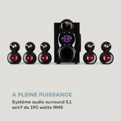 Auna Systèmes D´enceintes 5.1 X-Gaming 5.1 Système Audio Surround -Audio-et-HiFi Soldes 10033070 fr 0003 logo