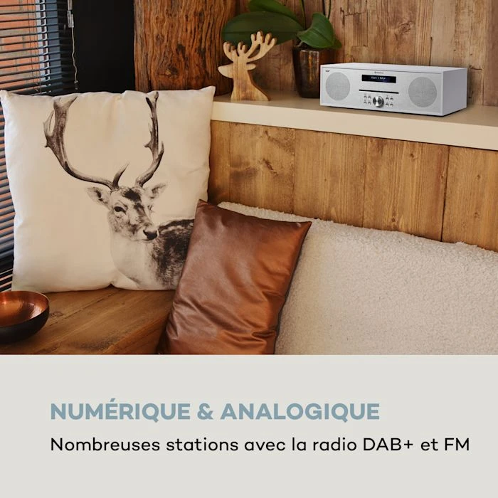 Auna Radios Numériques Lecteur CD-DAB Silver Star 4 Auna Radios Numériques Lecteur CD-DAB Silver Star – Image 2