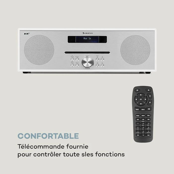 Auna Radios Numériques Lecteur CD-DAB Silver Star 5 Auna Radios Numériques Lecteur CD-DAB Silver Star – Image 3