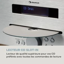 Auna Radios Numériques Lecteur CD-DAB Silver Star 12 Auna Radios Numériques Lecteur CD-DAB Silver Star -Audio-et-HiFi Soldes 10033163 fr 0005 logo