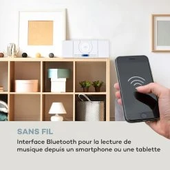 Auna Multimedia Wallie Micro-chaîne Lecteur CD -Audio-et-HiFi Soldes 10033228 fr 0004 logo