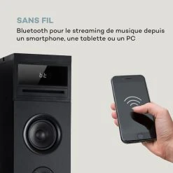 Auna Multimedia Karaboom 100 Sing Enceine Colonne Karaoké 12 Auna Multimedia Karaboom 100 Sing Enceine Colonne Karaoké -Audio-et-HiFi Soldes 10033250 fr 0005 logo