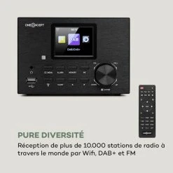 OneConcept Radios Internet Wifi Streamo Chaîne Stéréo Avec Radio Internet -Audio-et-HiFi Soldes 10033704 fr 0003 logo