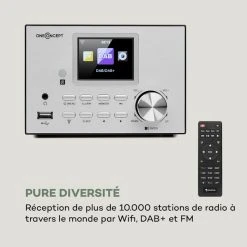 OneConcept Radios Internet Wifi Streamo Chaîne Stéréo Avec Radio Internet -Audio-et-HiFi Soldes 10033706 fr 0003 logo