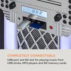 Auna Jukeboxes Kentucky Jukebox 11 Auna Jukeboxes Kentucky Jukebox -Audio-et-HiFi Soldes 10033772 yy 0004 logo auna Kentucky Jukebox weiss reedit