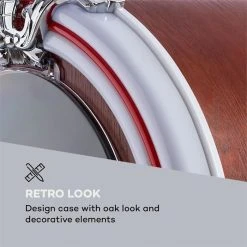 Auna Jukeboxes Graceland DAB Jukebox -Audio-et-HiFi Soldes 10033773 yy 0007 logo auna Graceland DAB Jukebox Holzoptik