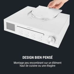 OneConcept Radios Encastrables & Radios De Cuisine Streamo Chef Radio De Cuisine -Audio-et-HiFi Soldes 10034051 fr 0006 logo