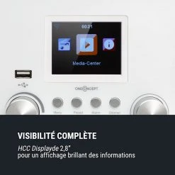 OneConcept Radios Internet Wifi Streamo Cube Radio Internet -Audio-et-HiFi Soldes 10034058 fr 0006 logo