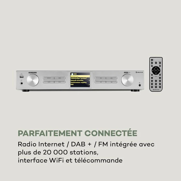 Auna Radios Internet Wifi ITuner 320 BT Tuner HiFi Numérique 5 Auna Radios Internet Wifi ITuner 320 BT Tuner HiFi Numérique – Image 3