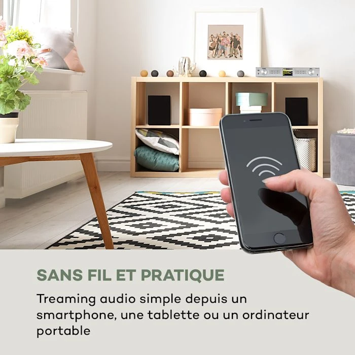 Auna Radios Internet Wifi ITuner 320 BT Tuner HiFi Numérique 7 Auna Radios Internet Wifi ITuner 320 BT Tuner HiFi Numérique – Image 5