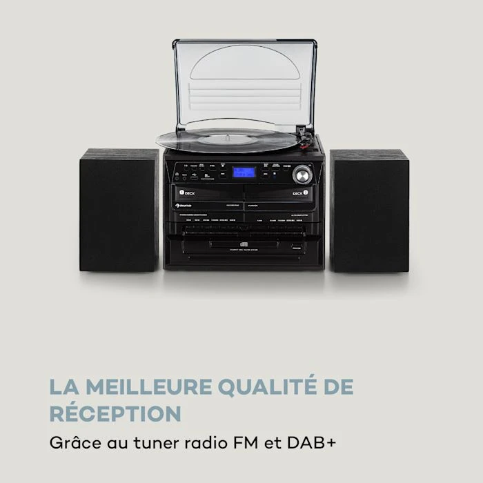 Auna Multimedia 388-DAB+ Chaîne Stéréo 5 Auna Multimedia 388-DAB+ Chaîne Stéréo – Image 3