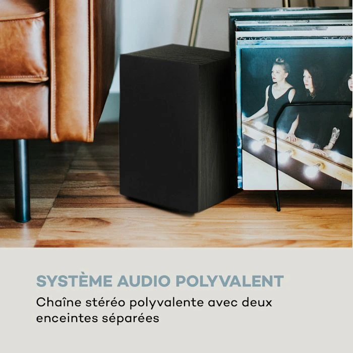 Auna Multimedia 388-DAB+ Chaîne Stéréo 7 Auna Multimedia 388-DAB+ Chaîne Stéréo – Image 5