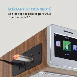 Auna Radios Encastrables & Radios De Cuisine Silver Star Chef Radio De Cuisine -Audio-et-HiFi Soldes 10034555 fr 0006 logo