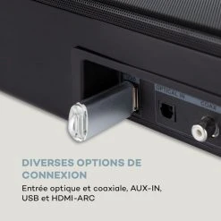 Auna Barres De Son & Projecteurs De Son Areal Bar 750 Système Audio 2.1 Barre De Son -Audio-et-HiFi Soldes 10034560 fr 0004 logo