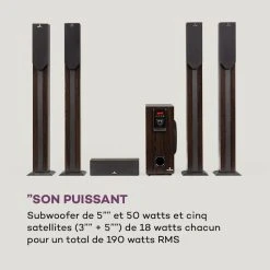 Auna Systèmes D´enceintes 5.1 Areal Elegance Système Surround 5.1 -Audio-et-HiFi Soldes 10034854 fr 0004 logo
