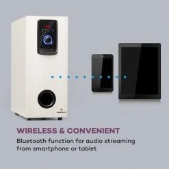 Auna Systèmes D´enceintes 5.1 Areal Elegance Système Surround 5.1 -Audio-et-HiFi Soldes 10034855 uk 0003 logo auna Areal 5.1 System Tower speaker light wood