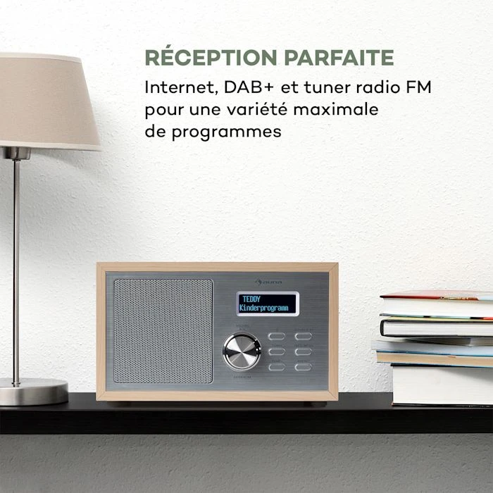 Auna Radios Numériques Ambient Radio DAB+/FM 4 Auna Radios Numériques Ambient Radio DAB+/FM – Image 2