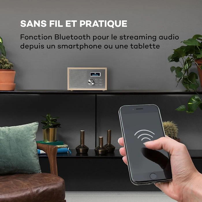 Auna Radios Numériques Ambient Radio DAB+/FM 5 Auna Radios Numériques Ambient Radio DAB+/FM – Image 3