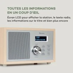 Auna Radios Numériques Ambient Radio DAB+/FM 12 Auna Radios Numériques Ambient Radio DAB+/FM -Audio-et-HiFi Soldes 10034900 fr 0005 logo