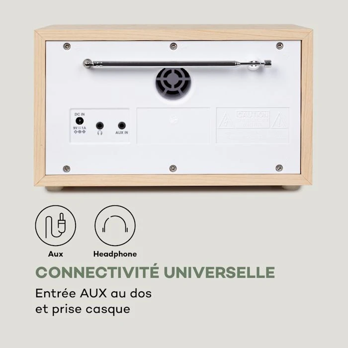 Auna Radios Numériques Ambient Radio DAB+/FM 8 Auna Radios Numériques Ambient Radio DAB+/FM – Image 6