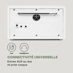 Auna Radios Numériques Ambient Radio DAB+/FM -Audio-et-HiFi Soldes 10034901 fr 0006 logo