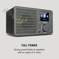 OneConcept Radios Internet Wifi TuneUp Radio Internet -Audio-et-HiFi Soldes 10034902 uk 0006 logo oneConcept TuneUp Internetradio dunkelgrau