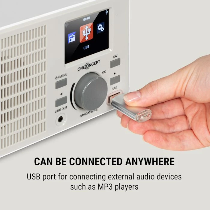 OneConcept Radios Internet Wifi TuneUp Radio Internet 7 OneConcept Radios Internet Wifi TuneUp Radio Internet – Image 5