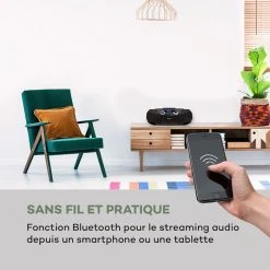 Auna Lecteurs CD & MP3 Roadie 2K Boombox Lecteur CD -Audio-et-HiFi Soldes 10034920 fr 0004 logo