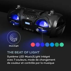 Auna Lecteurs CD & MP3 Soundblaster DAB Boombox -Audio-et-HiFi Soldes 10035222 fr 0004 logo