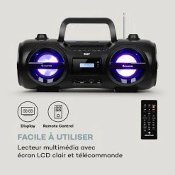 Auna Lecteurs CD & MP3 Soundblaster DAB Boombox -Audio-et-HiFi Soldes 10035222 fr 0005 logo