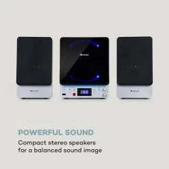 Auna Multimedia Microstar Sing Micro Système -Audio-et-HiFi Soldes 10035303 uk 0003 logo auna vertical Microsystem Karaoke BT CD G USBMP3BK