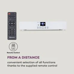 Auna Barres De Son & Projecteurs De Son Stealth Base Connect Base Audio 12 Auna Barres De Son & Projecteurs De Son Stealth Base Connect Base Audio -Audio-et-HiFi Soldes 10035308 uk 0005 logo auna Stealth Base Connect Soundbase weiss