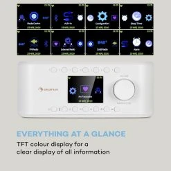 Auna Radios Encastrables & Radios De Cuisine Sound Maître Radio De Cuisine -Audio-et-HiFi Soldes 10035312 uk 0004 logo auna Sound Maitre Kuechenradio weiss