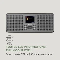 Auna Radios Numériques Commuter ST Radio DAB+/FM -Audio-et-HiFi Soldes 10035330 fr 0004 logo