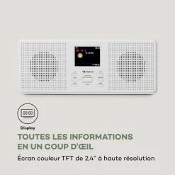 Auna Radios Numériques Commuter ST Radio DAB+/FM -Audio-et-HiFi Soldes 10035331 fr 0004 logo