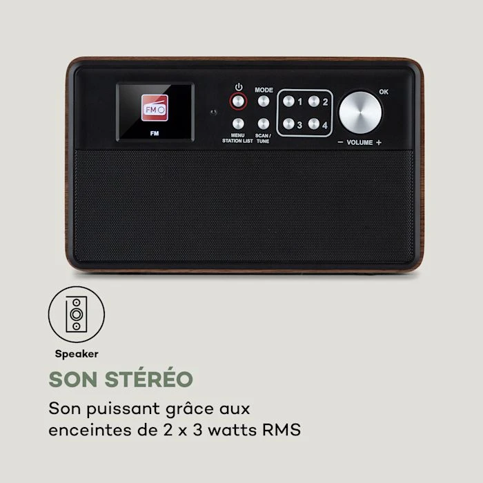 Auna Radios Numériques Nestor Radio DAB+ 8 Auna Radios Numériques Nestor Radio DAB+ – Image 6