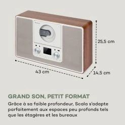 Auna Radios Numériques Scala VCD-IR Radio Internet -Audio-et-HiFi Soldes 10035426 fr 0004 logo