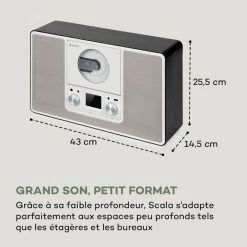 Auna Radios Numériques Scala VCD-IR Radio Internet -Audio-et-HiFi Soldes 10035428 fr 0004 logo