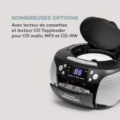 Auna Lecteurs CD & MP3 Harper CD Boombox -Audio-et-HiFi Soldes 10035462 fr 0005 logo