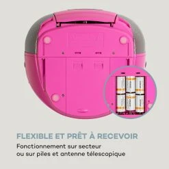 Auna Lecteurs CD & MP3 Harper CD Boombox -Audio-et-HiFi Soldes 10035463 fr 0006 logo