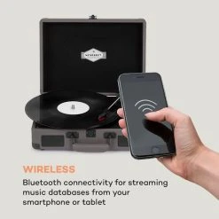 Auna Platines Retro Tourne-disque Peggy Sue BT -Audio-et-HiFi Soldes 10035748 uk 0003 logo