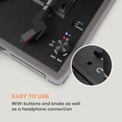 Auna Platines Retro Tourne-disque Peggy Sue BT -Audio-et-HiFi Soldes 10035748 uk 0005 logo