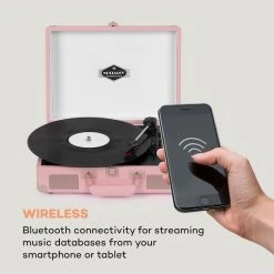 Auna Platines Retro Tourne-disque Peggy Sue BT -Audio-et-HiFi Soldes 10035749 uk 0003 logo