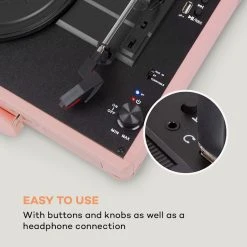 Auna Platines Retro Tourne-disque Peggy Sue BT -Audio-et-HiFi Soldes 10035749 uk 0005 logo