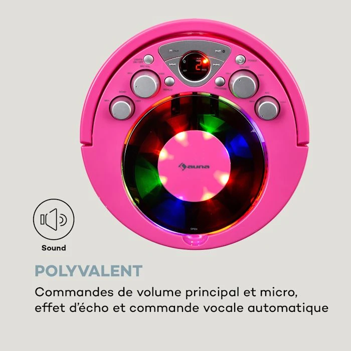 Auna Multimedia Système Karaoké BT SingSing 8 Auna Multimedia Système Karaoké BT SingSing – Image 6