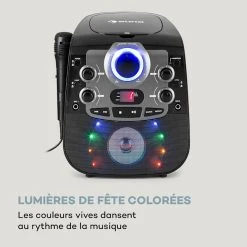 Auna Multimedia StarMaker 2.0 Système De Karaoké Fonction Bluetooth Lecteur De CD Avec Micro. -Audio-et-HiFi Soldes 10035822 fr 0003 logo