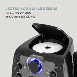 Auna Multimedia StarMaker 2.0 Système De Karaoké Fonction Bluetooth Lecteur De CD Avec Micro. -Audio-et-HiFi Soldes 10035822 fr 0005 logo