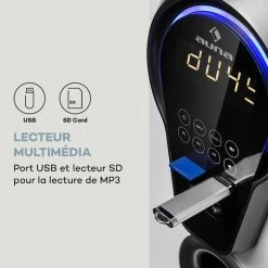 Auna Systèmes D´enceintes 5.1 Areal 525 DG Système Surround 5.1 -Audio-et-HiFi Soldes 10036136 fr 0005 logo