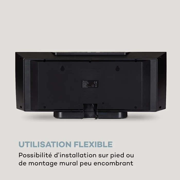 Auna Multimedia Chaîne Stéréo Verticale V-20 DAB 8 Auna Multimedia Chaîne Stéréo Verticale V-20 DAB – Image 6