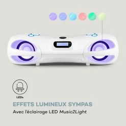 Auna Radios CD Boombox DAB Spacewoofer -Audio-et-HiFi Soldes 10036342 fr 0003 logo